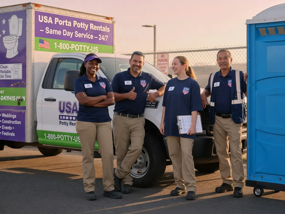 Porta Potty Rental company in Commerce, TX