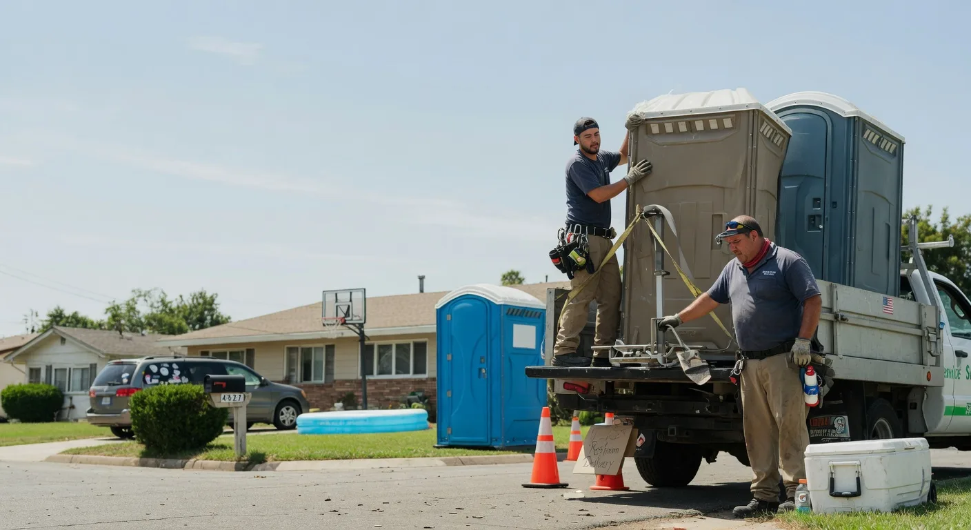 Porta Potty Rental in Commerce, TX near me